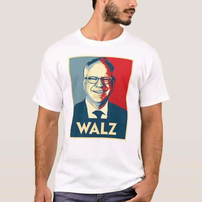 Camiseta Tim Walz (Frente)