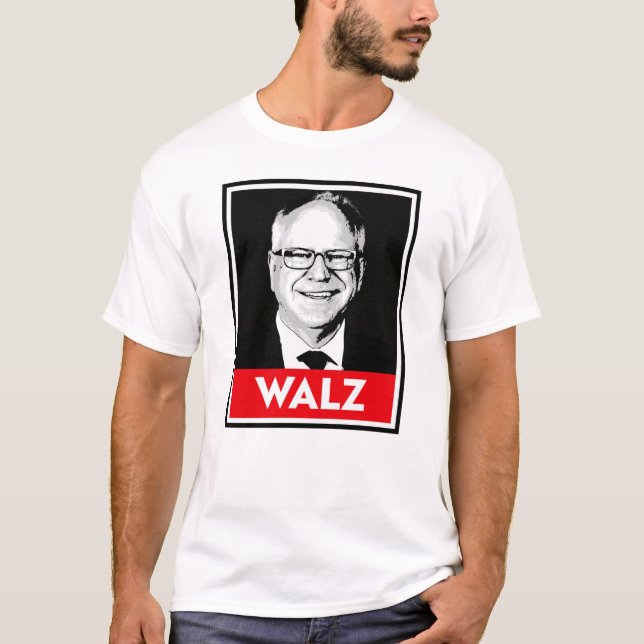 Camiseta Tim Walz Fan Club (Frente)