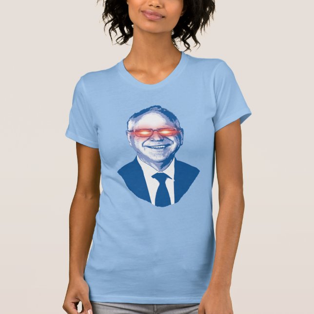 Camiseta Tim Walz Fan Club (Frente)
