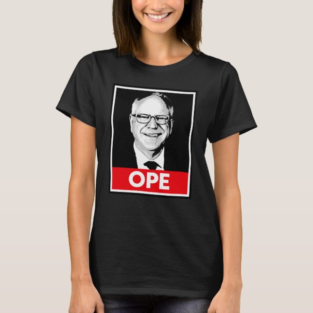Camiseta Tim Walz OPE (Frente)