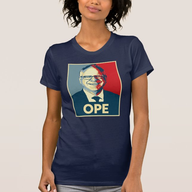 Camiseta Tim Walz OPE (Frente)