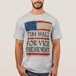 Camiseta TIM WALZ para Vice-Presidente