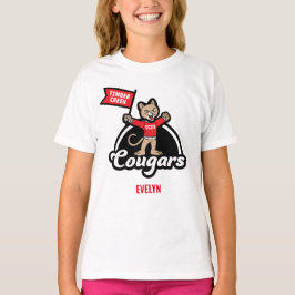 Camiseta Timber Creek Elementar Cougar Mascot T-Shirt
