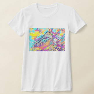 Camiseta Timberdoodle vivido - Camisa-T feminina