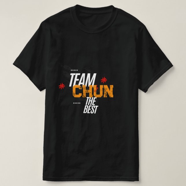 CAMISETA TIME CHUN O MELHOR TTBCHUN (Frente do Design)