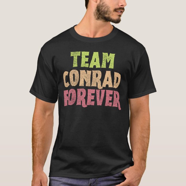 Camiseta Time Conrad Para Sempre (Frente)