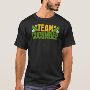Camiseta Time Cucumber Pickle Cucumber Vegetal Vegano