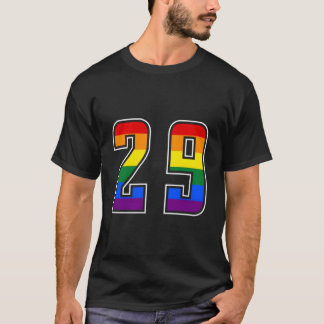 Camiseta Time da Arco-Íris Número 29 Uniforme Numerado Júni
