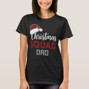 Camiseta Time da Natal Papai Combinando Natal Piadas Pijama
