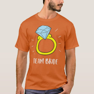 Camiseta Time da Noiva Anel de Diamante