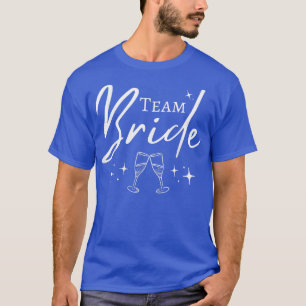 Camiseta Time da Noiva Conjunto Engraçado de Despedida de S