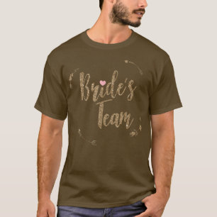 Camiseta Time da Noiva Despedida de Solteira Casamento Dou
