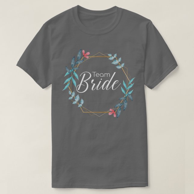 Camiseta Time da Noiva despedida de solteira da Noiva 14 (Frente do Design)