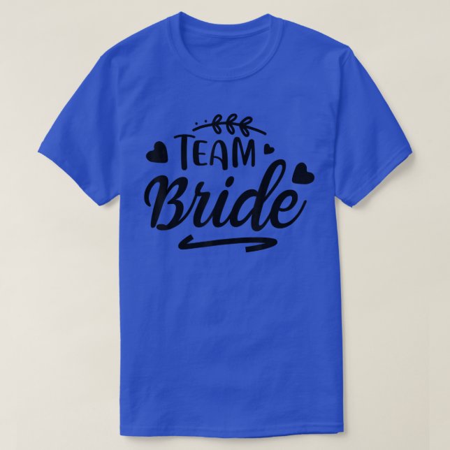 Camiseta Time da Noiva Fofa Combinando Para Festa de Desped (Frente do Design)