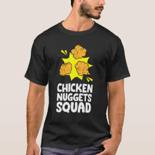 Camiseta Time da Nuggets de Frango Esquadrão das Nuggets d