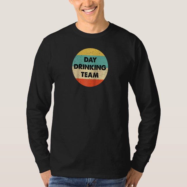 Camiseta Time de Bebida Diurna Raglan (Frente)