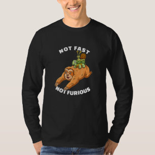 Camiseta Time de corrida de preguiça Corredor lento não ráp