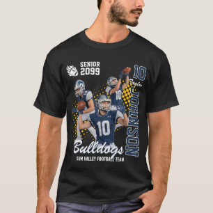 Camiseta Time de Futebol Foto Personalizada Noite de Format