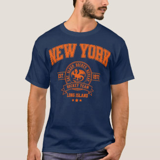 Camiseta Time de hóquei de Long Island Nova York design