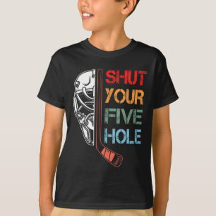 Camiseta Time de Hóquei Vintage Retro Cala o Seu Buraco Cin