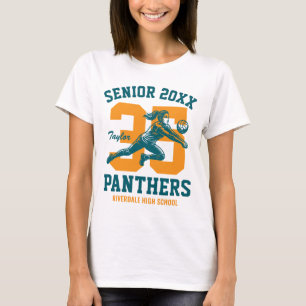 Camiseta Time de Volei Senior - Jogo de Dia de Esporte Pers