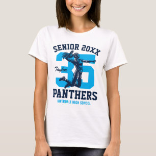 Camiseta Time de Volei Senior Jogo de Dia de Esporte Person