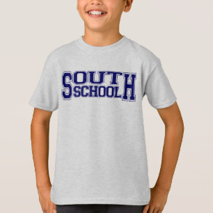 Camiseta Time do colégio sul cinzento da escola (escolha
