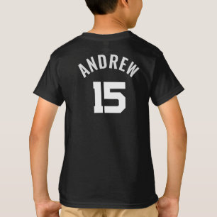 Camiseta Time Esportivo Juvenil Personalizado com Número do