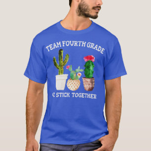 Camiseta Time Forth Grade Nos Juntamos De Volta À Escola