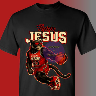 Camiseta Time JESUS -23 Pantera - Cristão