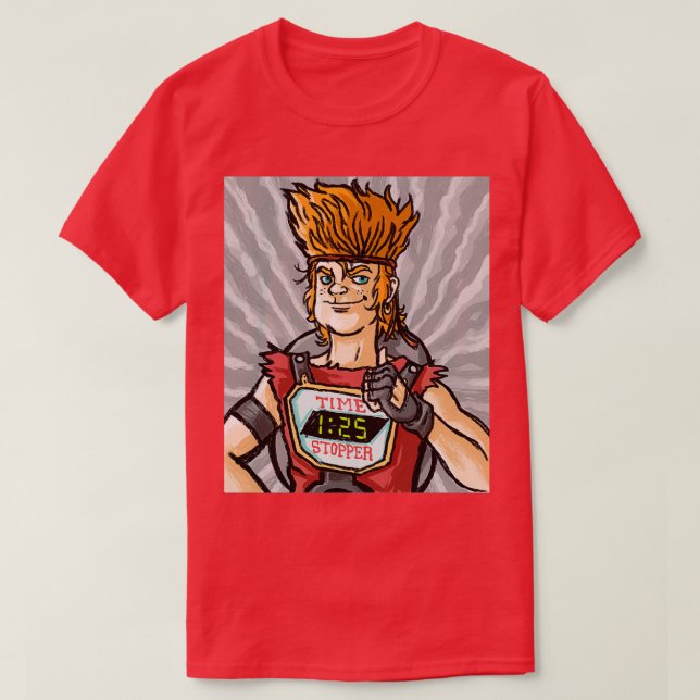 Camiseta Time Stopper Silverhawks vilão (Frente do Design)