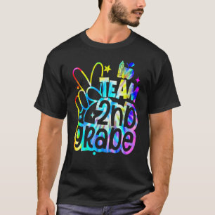 Camiseta Time Tie Dye Segundo segundo De Volta Ao Ensino Es