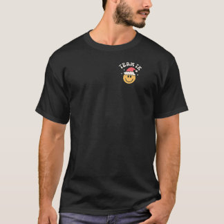 Camiseta Time TK Professor Rosto Sorridente Natal Cana de A