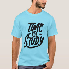 Camiseta Time to study - anti friday for future