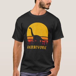 Camiseta Time Vintage Equipe Herbívora Dinossauro Vegan Leg
