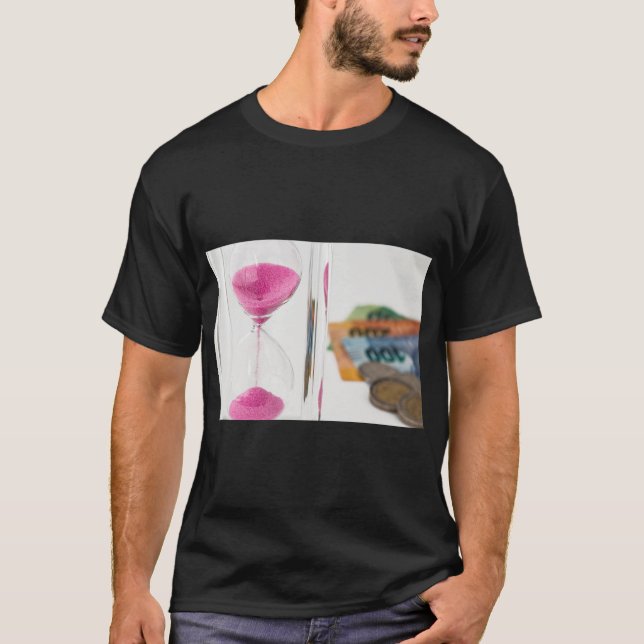 Camiseta Time & Wealth Hourglass (Frente)