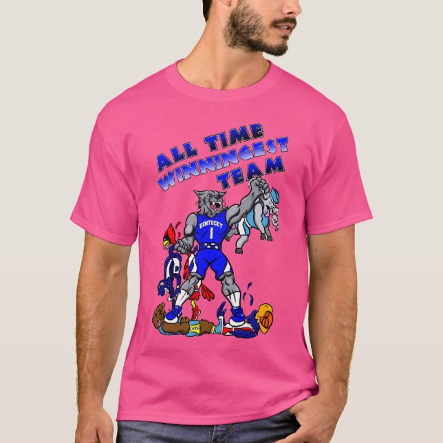 Camiseta Time Winningest Team - Kentucky (Frente)