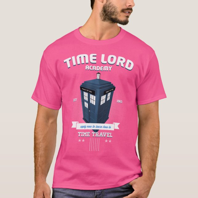 Camiseta Timelord Academy (Frente)