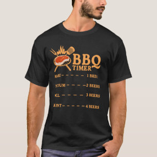 Camiseta Timer De churrasco, Amantes De Churrasco, Presente