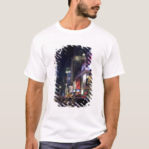 Camiseta Times Square à noite em Manhattan, Nova York