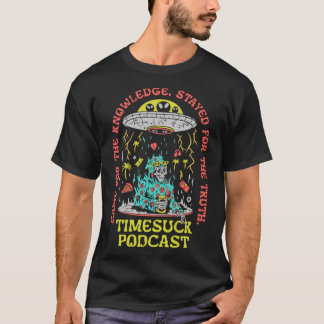 Camiseta Timesuck Podcast M-Erch Knowledge Truth 1 S Gift F