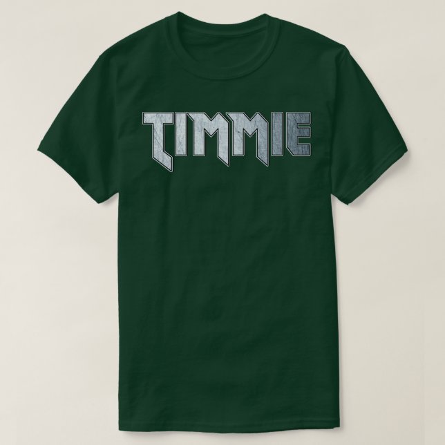 Camiseta Timmie de metal pesado (Frente do Design)