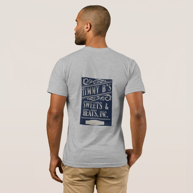 Camiseta Timmy B's Sweet T-Shirt (Parte Traseira Completa)