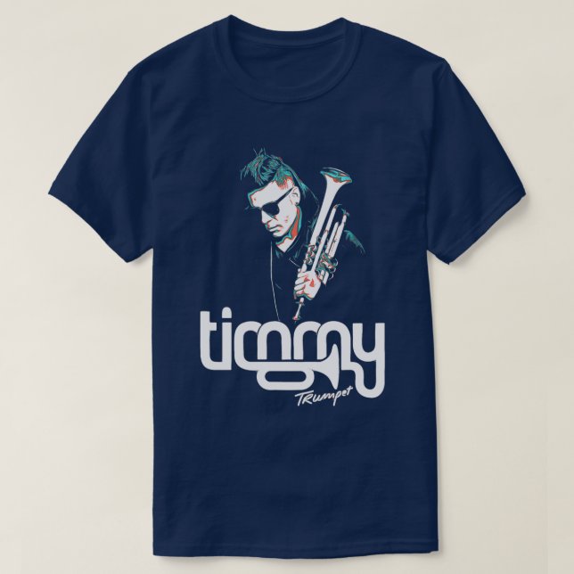 Camiseta Timmy trompet ama música  (Frente do Design)
