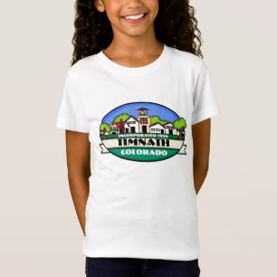 Camiseta Timnath Colorado, tenra de meninas da cidade