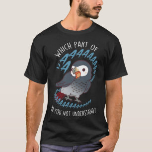 Camiseta Timnei African Cinza Parrot Aaaa
