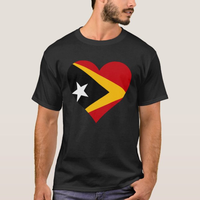 Camiseta Timor-Leste: Presentes de Timor-Leste Adoram Timo (Frente)