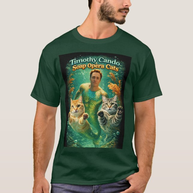Camiseta Timothy Cando & os Gatos de Ópera (Frente)