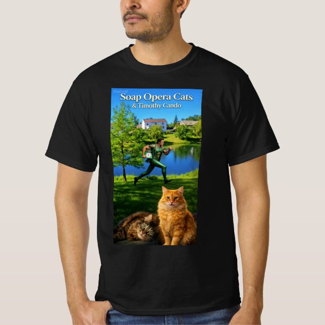 Camiseta Timothy Cando & os Gatos de Ópera (Frente)