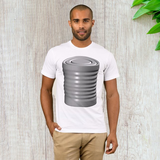 Camiseta Tin Can Mens T Shirt (Criador carregado)